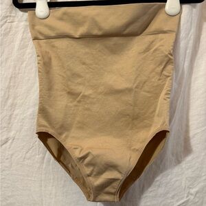 Cacique Slimmer Ultra High-Waist Brief Shapewear in Tan